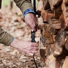 Cargar imagen en el visor de la galería, Cordwood Covers- 6 Ft Firewood Log Cover - Holz Hausen Style **STOCK DUE 8/20**