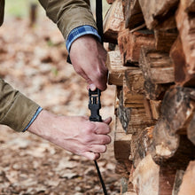 Load image into Gallery viewer, Cordwood Covers - 8 Ft Firewood Log Cover - Holz Hausen Style **STOCK DUE 8/20**