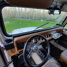 Carica l'immagine nel visualizzatore di Gallery, Black Jeep YJ dash mount, compatible with a variety of phone and ball mounts