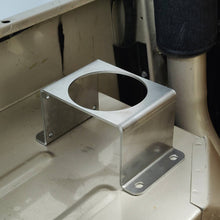Carica l'immagine nel visualizzatore di Gallery, Steel sheet metal cup holder installed in front of Jeep YJ Wrangler