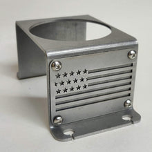 Carica l'immagine nel visualizzatore di Gallery, Steel cup holder with USA Flag design inside Jeep YJ