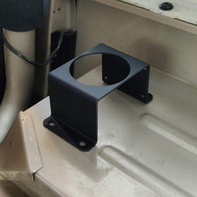 Carica l'immagine nel visualizzatore di Gallery, Steel sheet metal cup holder installed in front of Jeep YJ Wrangler