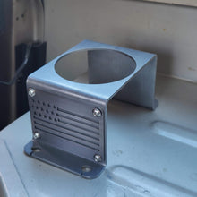 Carica l'immagine nel visualizzatore di Gallery, Steel cup holder with USA Flag design inside Jeep YJ