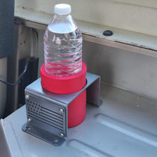 Carica l'immagine nel visualizzatore di Gallery, Steel cup holder with USA Flag design inside Jeep YJ