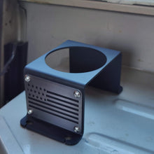 Carica l'immagine nel visualizzatore di Gallery, Steel cup holder with USA Flag design inside Jeep YJ