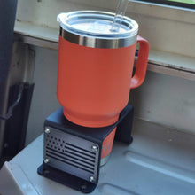 Carica l'immagine nel visualizzatore di Gallery, Steel cup holder with USA Flag design inside Jeep YJ