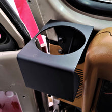 Load image into Gallery viewer, Flat Front Cup Holder for Jeep Wrangler YJ, Black