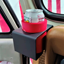Load image into Gallery viewer, Flat Front Cup Holder for Jeep Wrangler YJ, Black
