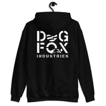 Cargar imagen en el visor de la galería, Dog Fox Industries Unisex Hoodie, Dark Theme