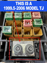 Charger l&#39;image dans la galerie, Jeep Wrangler TJ / LJ Big 7 Battery Cable Kit (1997-2006)
