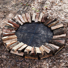 Load image into Gallery viewer, Cordwood Covers - 8 Ft Firewood Log Cover - Holz Hausen Style **STOCK DUE 8/20**
