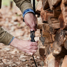 Load image into Gallery viewer, Cordwood Covers - 8 Ft Firewood Log Cover - Holz Hausen Style **STOCK DUE 8/20**
