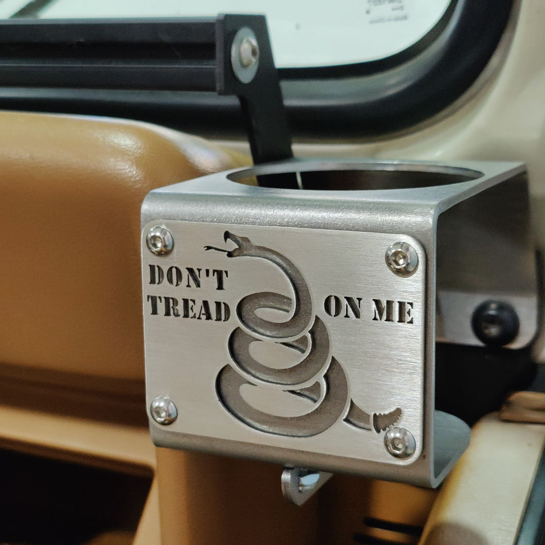 Don't Tread On Me Cup Holder for Jeep Wrangler YJ