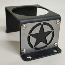 Charger l&#39;image dans la galerie, Black Flat Rear Cup Holder for Jeep Wrangler YJ, pick your theme

