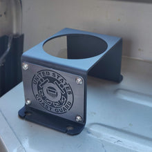 Cargar imagen en el visor de la galería, United States Coast Guard USCG Rear Cup Holder for Jeep Wrangler YJ
