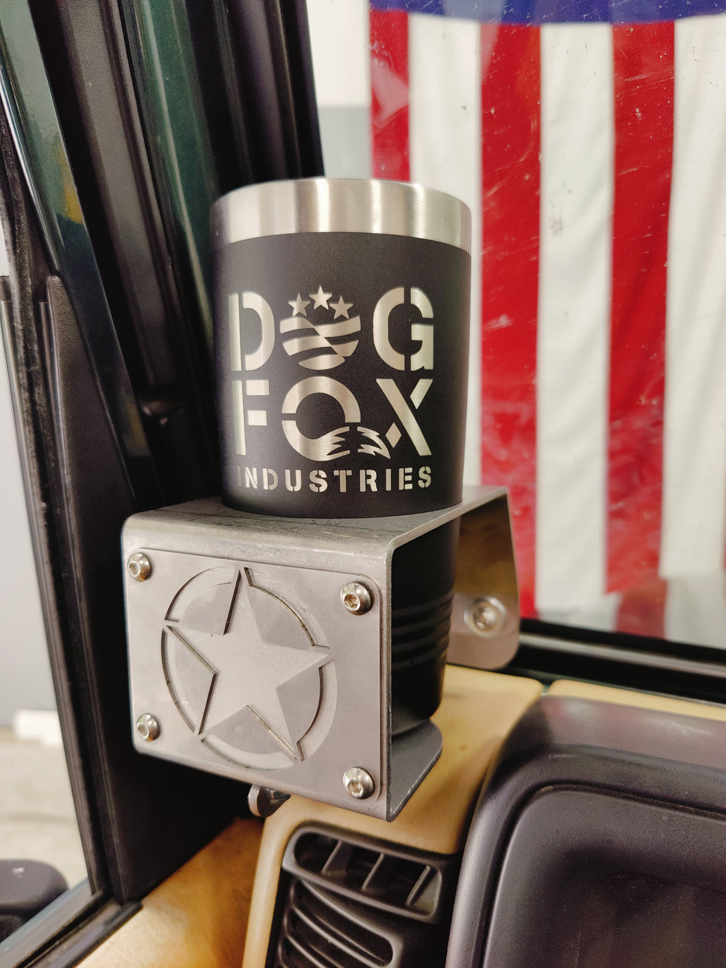 Army Star Cup Holder for Jeep Wrangler TJ