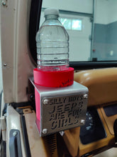Load image into Gallery viewer, &quot;Silly Boys Jeeps are For Girls&quot; Cup Holder for Jeep Wrangler YJ
