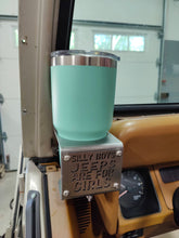 Carica l&#39;immagine nel visualizzatore di Gallery, &quot;Silly Boys Jeeps are For Girls&quot; Cup Holder for Jeep Wrangler YJ
